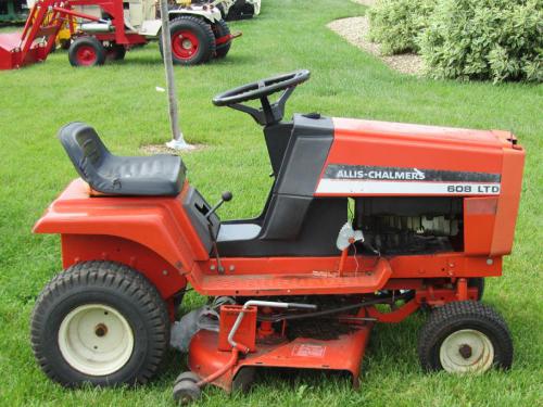 Allis Chalmers lawn tractors 608 LTD Allis Chalmers lawn tractors 608 LTD