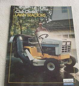 Cub Cadet lawn tractors 1615 Cub Cadet lawn tractors 1615