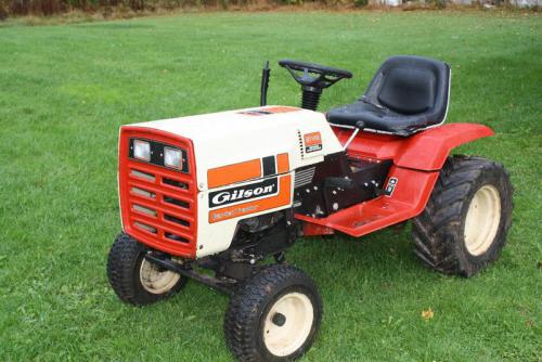Gilson lawn tractors 52066 Gilson lawn tractors 52066