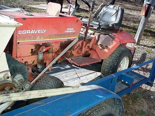 Gravely lawn tractors 8128 Gravely lawn tractors 8128