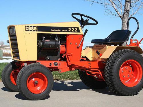 J.I. Case lawn tractors 222 J.I. Case lawn tractors 222