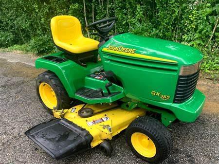 John Deere lawn tractors GX355 John Deere lawn tractors GX355